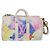 LOUIS VUITTON Monogramma Acquerello Portachiavi Mini Keepall MP2975 LV Auth 128815M - vista 2