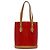 LOUIS VUITTON Borsa a Spalla Bucket PM Monogram Vernis SPO Rossa LV Auth bs18759V Rosso - vista 13