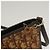 Borsa a Spalla in Tela Trotter Christian Dior Marrone Oro Auth ep9752 D'oro - vista 10