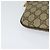 Borsa Sherry Line GG Supreme Web di GUCCI in PVC beige e oro 904 02 047 Auth ep9738 D'oro - vista 14