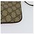Borsa Sherry Line GG Supreme Web di GUCCI in PVC beige e oro 904 02 047 Auth ep9738 D'oro - vista 15