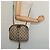Borsa Sherry Line GG Supreme Web di GUCCI in PVC beige e oro 904 02 047 Auth ep9738 D'oro - vista 21