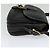 Céline Borsa a Spalla CELINE in Pelle Nera e Oro Auth bs26612 Nero D'oro - vista 5