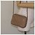 CHANEL Borsa a Spalla Matelassé con Catena in Pelle di Agnello Beige Oro CC Auth 127575 D'oro - vista 22