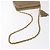 CHANEL Borsa a Spalla Matelassé con Catena in Pelle di Agnello Beige Oro CC Auth 127575 D'oro - vista 7