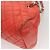 CHANEL Borsa a Spalla Matelassé in Pelle Caviar Arancione Argento CC Auth 126379 - vista 14