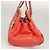 CHANEL Borsa a Spalla Matelassé in Pelle Caviar Arancione Argento CC Auth 126379 - vista 5