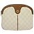 Gucci Borsa a Spalla GG Supreme PVC Bianco Oro 904 02 047 Auth BA3348 D'oro - vista 2