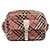 Borsa a spalla Burberry Nova Check Blue Label in nylon rosa argento autentica ac3585 - vista 13