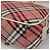 Borsa a spalla Burberry Nova Check Blue Label in nylon rosa argento autentica ac3585 - vista 15