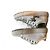 Baskets Serafini en cuir blanc taille 38
