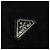 PRADA Custodia da Viaggio Nylon Nero Argento Auth 129117 - vista 8