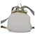 PRADA Backpack Nylon White Silver Auth 85291V Silvery - view 2
