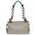 Borsa a spalla in pelle beige grigio argento con chiusura a lucchetto BALENCIAGA Auth am6814V - vista 2