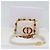 Christian Dior Borsa a spalla micro Dior Calo in pelle di vitello bianco oro Auth 89081SV D'oro - vista 12
