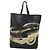 Céline Borsa Tote Verticale in Pelle Mustang Print di CELINE Nero Oro Auth bs27989 D'oro - vista 13