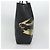 Céline Borsa Tote Verticale in Pelle Mustang Print di CELINE Nero Oro Auth bs27989 D'oro - vista 3