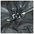 PRADA Backpack Nylon Black Silver Auth bs27860 Silvery - view 11