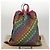 Gucci Mochila GG Supreme Sherry Line de PVC beige arcoíris 550775 Auth 112335V - vista 12