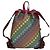 Gucci Mochila GG Supreme Sherry Line de PVC beige arcoíris 550775 Auth 112335V - vista 2