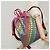 Gucci Mochila GG Supreme Sherry Line de PVC beige arcoíris 550775 Auth 112335V - vista 23