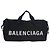 Borsa Boston in tela nera e argento Balenciaga Auth mr1018V Nero - vista 13