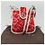 Céline Bolso de Hombro de Lona Roja Auth 112849V - vista 12