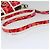 Céline Bolso de Hombro de Lona Roja Auth 112849V - vista 7
