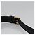 GUCCI GG Marmont Bolsa de cintura Couro Preto Vermelho Auth bs22241V - vista 8