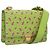 Saffiano PRADA Borsa a Spalla Anguria in Pelle Safiano Verde Auth 113168V