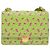 Saffiano PRADA Borsa a Spalla Anguria in Pelle Safiano Verde Auth 113168V - vista 13