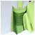 Saffiano PRADA Borsa a Spalla Anguria in Pelle Safiano Verde Auth 113168V - vista 20