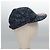 CHANEL Cappello Tweed Blu Auth bs23546V - vista 4