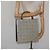 CHANEL Borsa a Mano Choco Bar con Catena in Pelle Smaltata Beige CC Auth bs23554V - vista 23