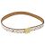 LOUIS VUITTON Monogramm Multicolor Quadratgürtel Weiß M9270U Auth EC172V