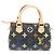 LOUIS VUITTON Monogram Multicolor Mini Speedy Handtasche Schwarz M92644 Auth 26986SM - Ansicht 2