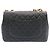 CHANEL Grande Borsa Matelassé 34 con Catena in Pelle Caviar Nera Oro CC Auth 25984SA Nero D'oro - vista 2