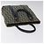 Christian Dior Trotter Canvas Handtasche Navy Gold Auth 124422 Golden Marineblau - Ansicht 6