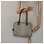 Borsa a Spalla in Tela Zucchino FENDI Blu Oro Auth 124324 D'oro - vista 22