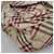 Borsa a spalla in nylon Burberry Nova Check Blue Label bianca Auth ti2846 Bianco - vista 15