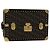 FENDI Zucca Canvas Schmuckkoffer Schmuckbox Schwarz Braun Auth 113789SV