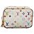 LOUIS VUITTON Pochette Wapity Monogram Multicolore Bianca M58033 Auth 114598V Bianco - vista 13