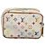 LOUIS VUITTON Pochette Wapity Monogram Multicolore Bianca M58033 Auth 114598V Bianco - vista 2