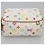 LOUIS VUITTON Pochette Wapity Monogram Multicolore Bianca M58033 Auth 114598V Bianco - vista 6