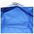LOUIS VUITTON Borsa Keepall Bandoulière 50 Monogram Clouds M45428 LV Auth 56645S Bianco Blu - vista 21