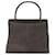 Borsa a mano GIVENCHY in suede grigio e oro Auth bs27976 Marrone D'oro - vista 2