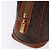 Céline Borsa a mano in tela Macadam CELINE in pelle PVC marrone e oro Auth gh484 D'oro - vista 17