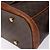 Céline Borsa a mano in tela Macadam CELINE in pelle PVC marrone e oro Auth gh484 D'oro - vista 9