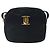 Borsa a Spalla Vala in Camoscio Blu Navy e Oro di Salvatore Ferragamo Auth gh351 - vista 13