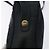Borsa a Spalla Vala in Camoscio Blu Navy e Oro di Salvatore Ferragamo Auth gh351 - vista 17